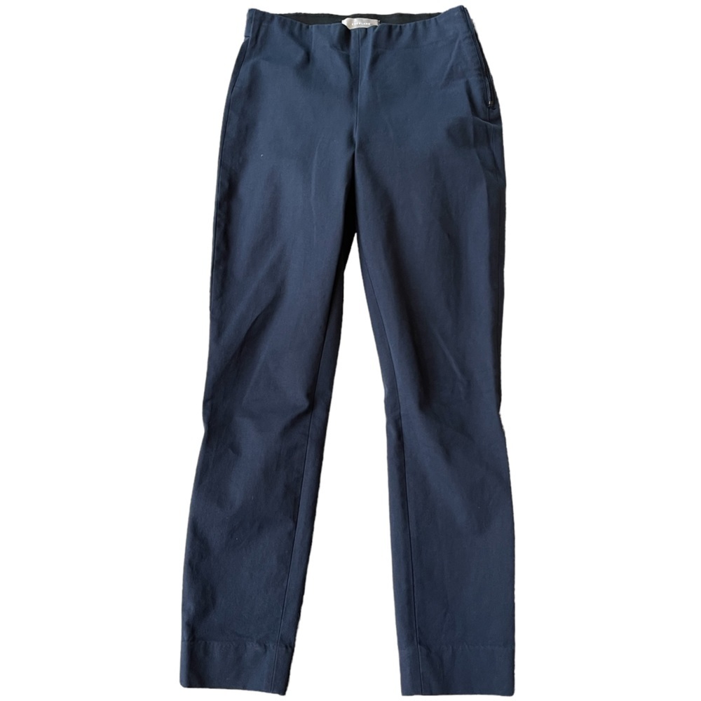 Everlane Pants Womens‎ Navy Blue Stretchy Office Skinny Pants Size Small